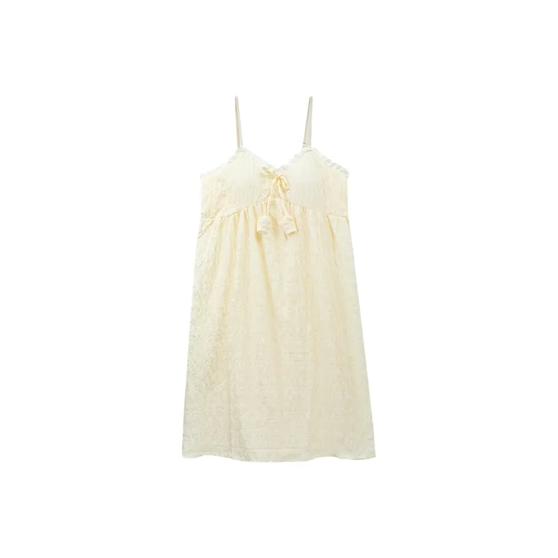 Sleeping Beauty Nightgown Women's Light Yellow-0