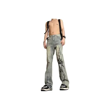RAMPAGE Jeans Unisex Yellow Mud
