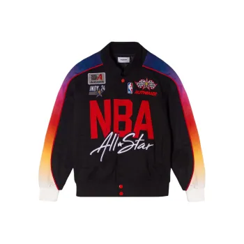 NBA x Authmade Jackets Coats Unisex Black
