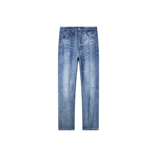 Jiumuwang Men's Pants Expert SS25 Jeans Men's Light Blue