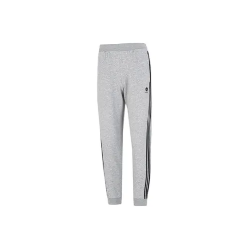 Adidas Neo Knitted Sports Pants Men's Smith Gray