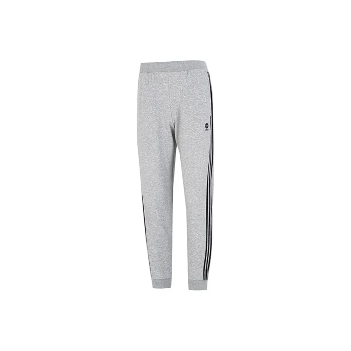 Adidas Neo Knitted Sweatpants Men's Light Gray-0