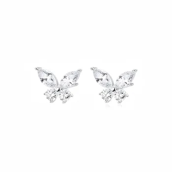 Zocai S925 Silver Stud Earrings Women's