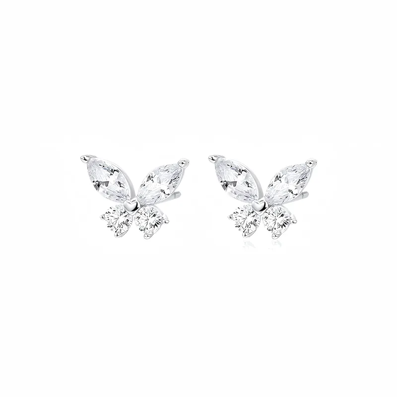 Zocai S925 Silver Stud Earrings Women's-0
