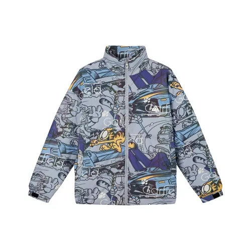 FUN X Garfield Down Jacket Unisex Gray
