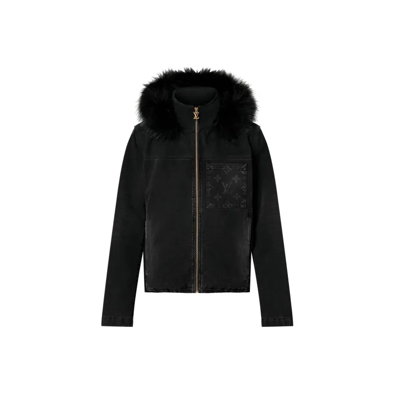 LOUIS VUITTON SS24 Jackets Coats Men's Black-0