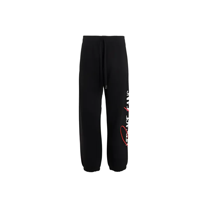 VERSACE JEANS COUTURE SS22 Sweatpants Men's Black-0