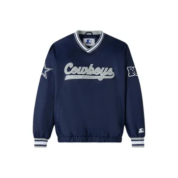 Ovo X NFL Dallas Cowboys Starter Trainer Pullover Jacket