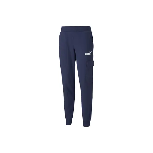 PUMA Essentials Cargo Pants Men Blue