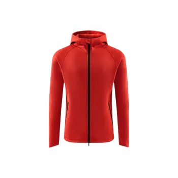 TAGX Jackets Coats Unisex Lava Red