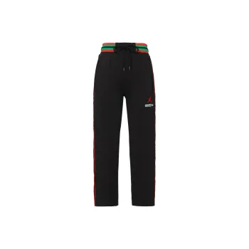 Jordan x FACETASM FACETASM Collaboration Model Knitted Sports Pants Asia Version Men's Black