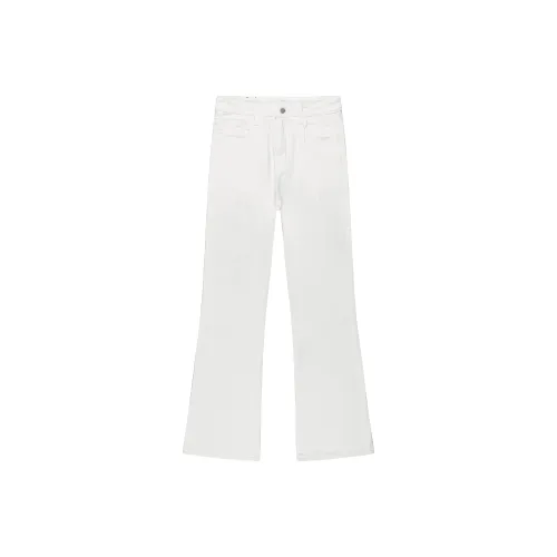 ALCOFM Jeans Unisex White