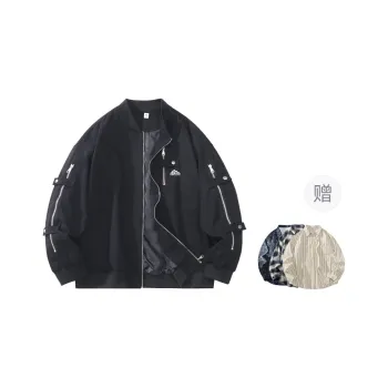 FASTFISH Long Sleeved Jacket Unisex Black