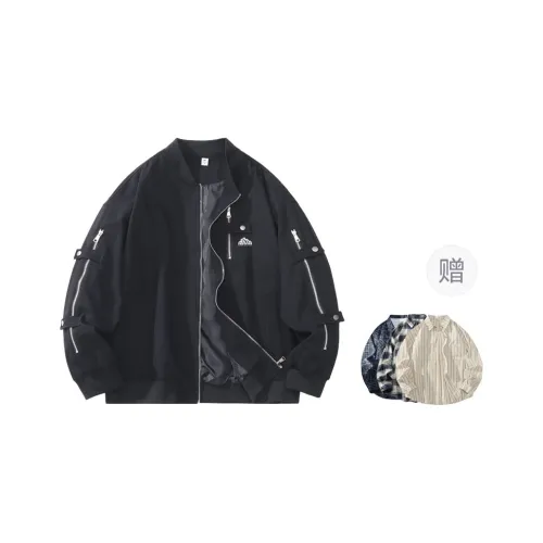 FASTFISH Long Sleeved Jacket Unisex Black
