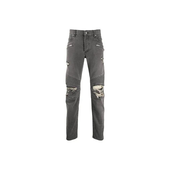 BALMAIN Jeans Men Gray-0
