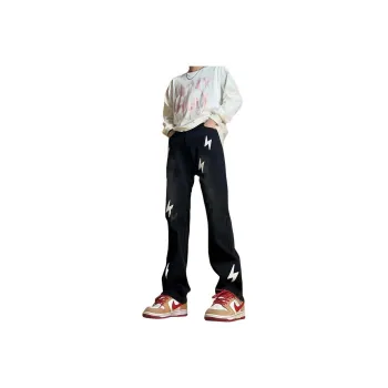 MGXEK Jeans Unisex Black