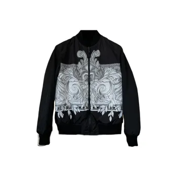 FANSIZHE FW23 Jackets Coats Men's Black White
