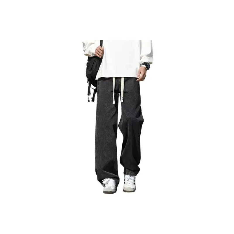 NOME Minimalist Style Fashion Basic Washable Jeans Unisex-10