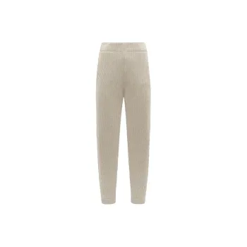Moncler Knitted Sweatpants Men Light Umber