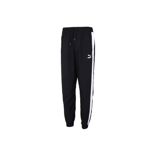 PUMA Knitted Sweatpants Men's Black