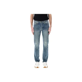 TOM FORD Distressed Straight Leg Jeans