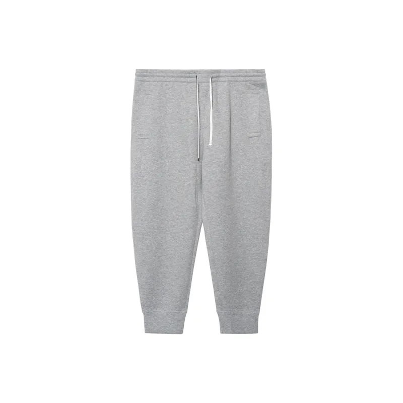 EMPORIO ARMANI Knitted Sports Pants Men's Gray-0