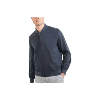 GUESS Eco Classic Flight Jacket Jackets Coats Men's Navy Blue