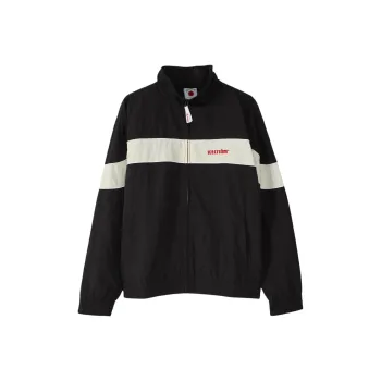 Ice Cream Striped Bomber Jacket