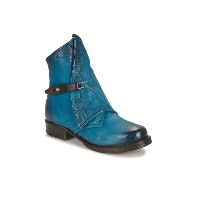 AirStep Saint Ankle Boots Women's Blue-2