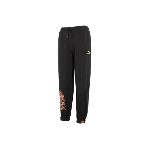 PUMA Knitted Sweatpants Men Black