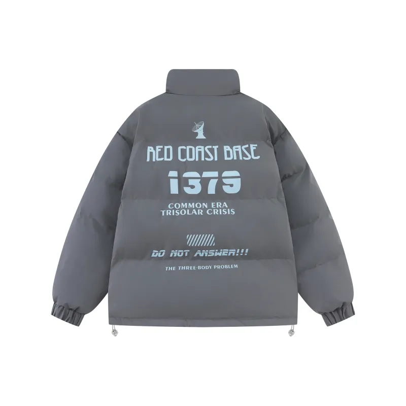 THREE BODY Puffer Jacket Unisex-4