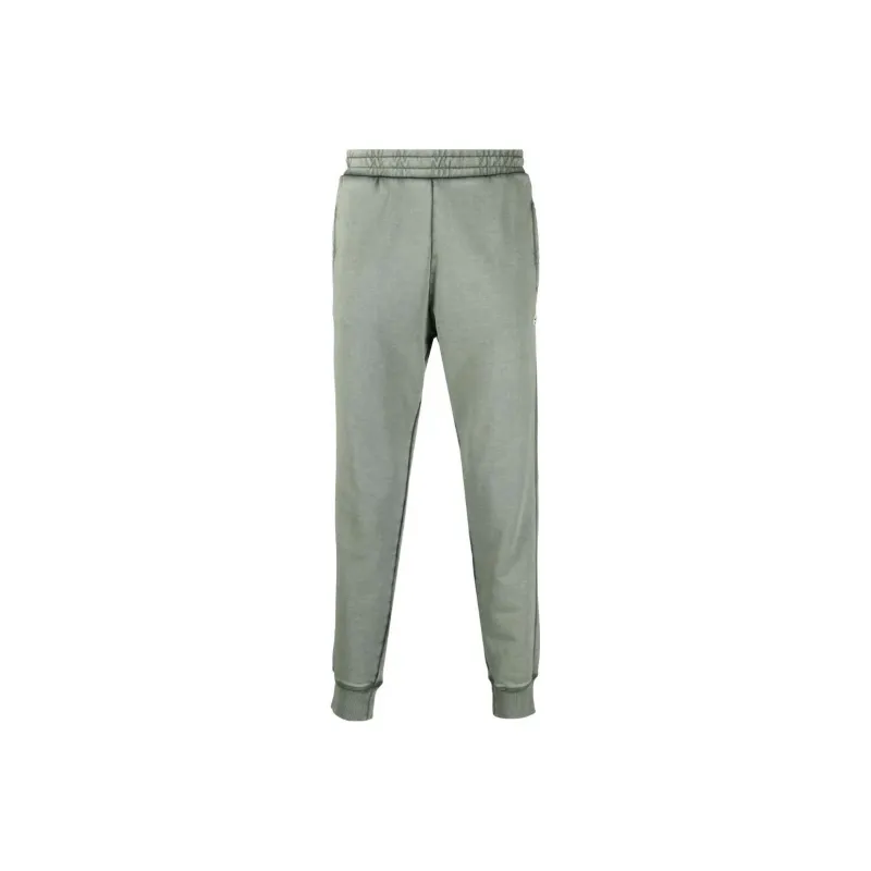 DIESEL Knitted Sweatpants Men Green-0
