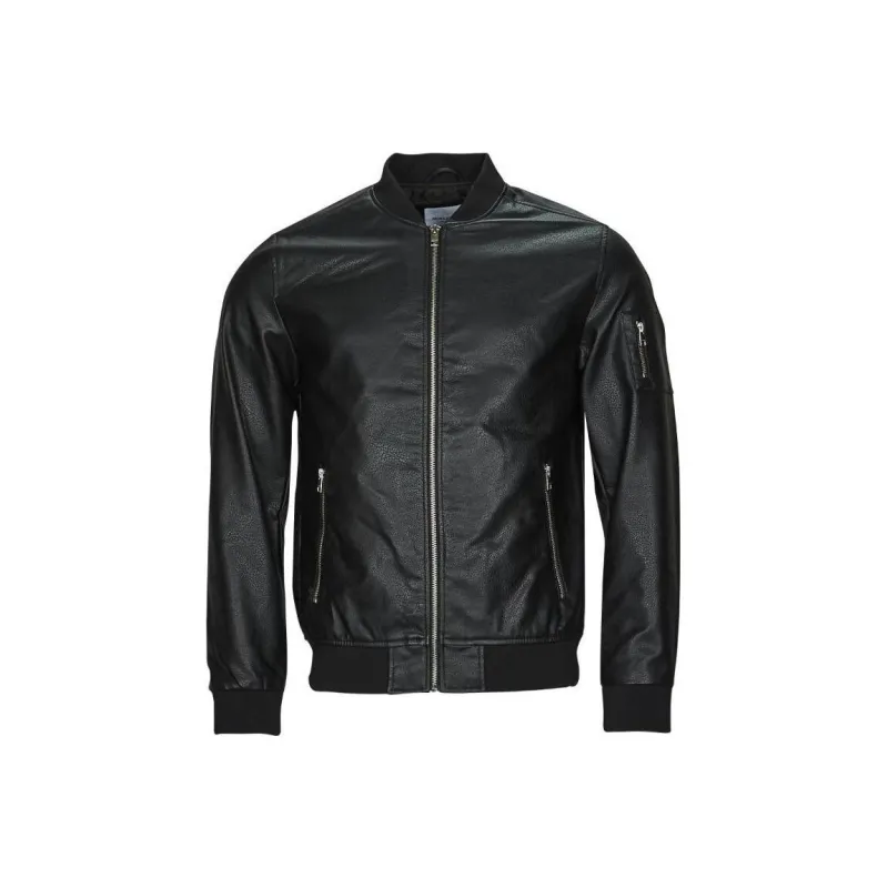 JACK JONES· Jackets Coats Men's Black-0