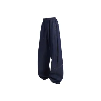 FAVEPOP Jeans Unisex Denim Blue
