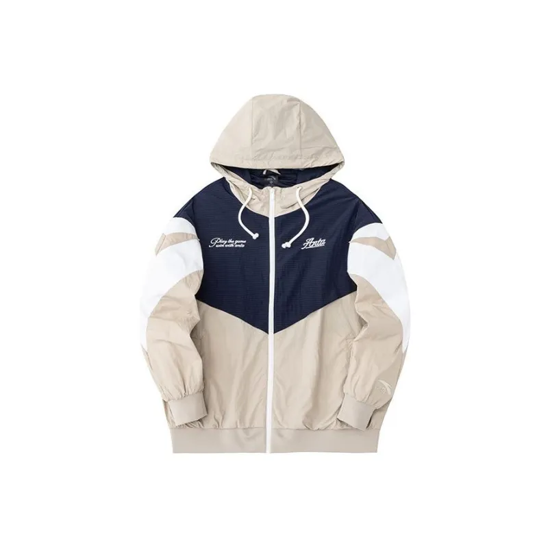 Anta Life Collection Jackets & Coats Men's Beige Khaki-0