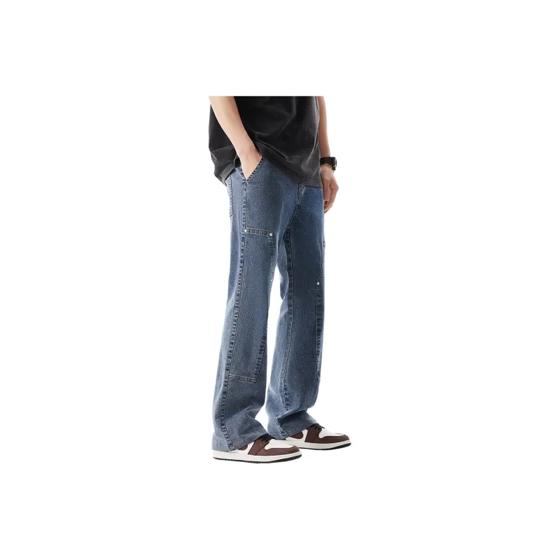 PEIMENG Jeans Unisex-15