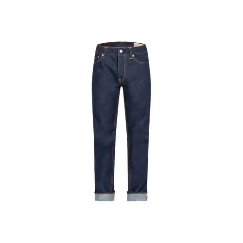 EVISU Jeans Men Denim Blue
