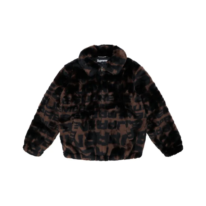 Supreme Faux Fur Repeater Bomber-0