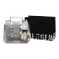 Silver with Charm+Shopping Bag