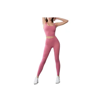 XEXYMIX Yoga Pants Women's Pink Berry
