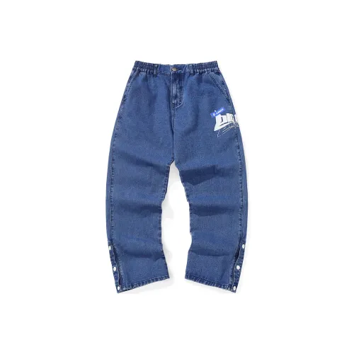 Bt Straight Jeans Unisex Denim Blue