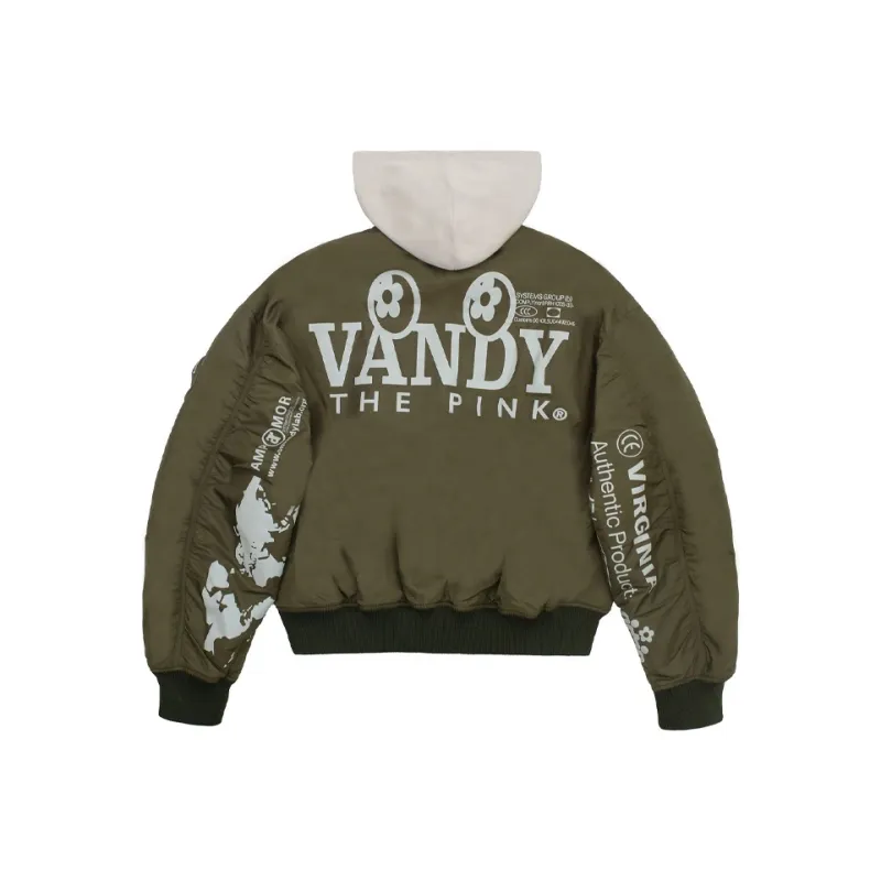 Vandy The Pink Jackets & Coats Unisex Army Green-0
