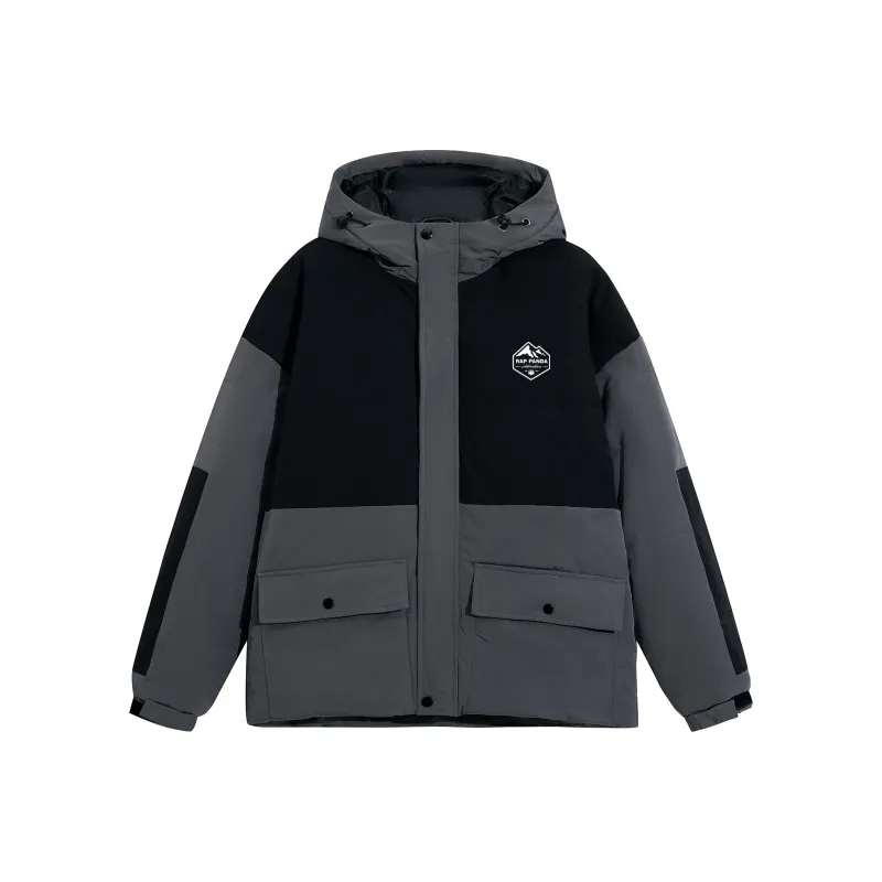 RAP PANDA Puffer Jackets Unisex-15