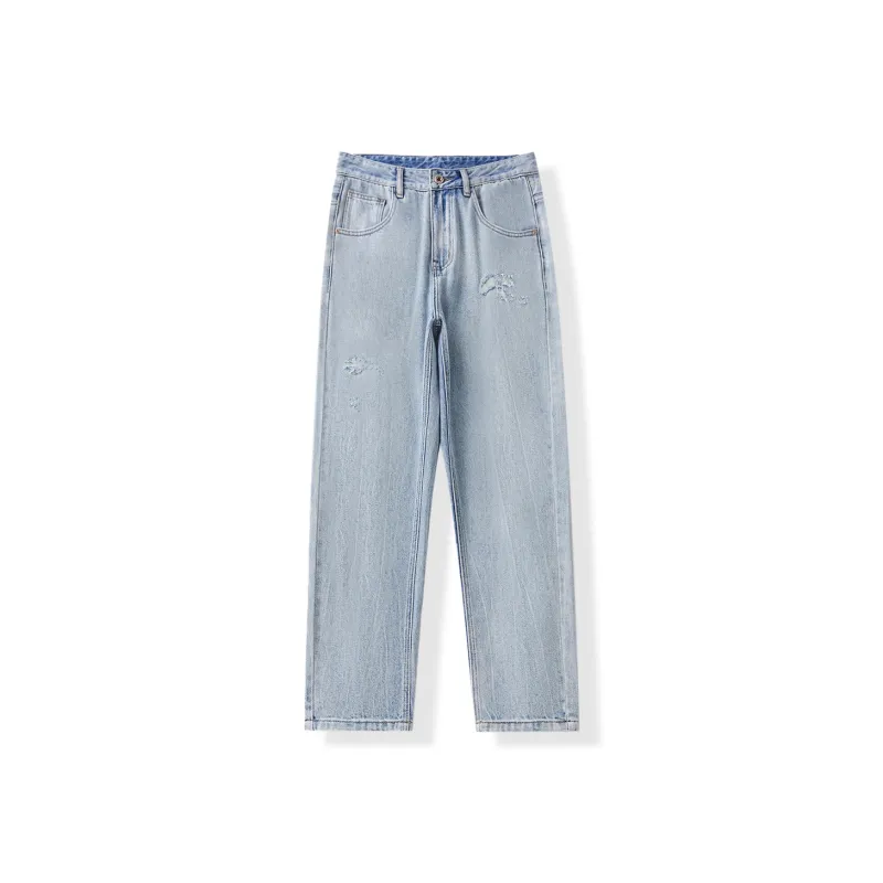WILD LEADER Jeans Unisex Light Blue-0