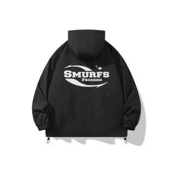 The Smurfs Jackets Coats Unisex Light Gray Green