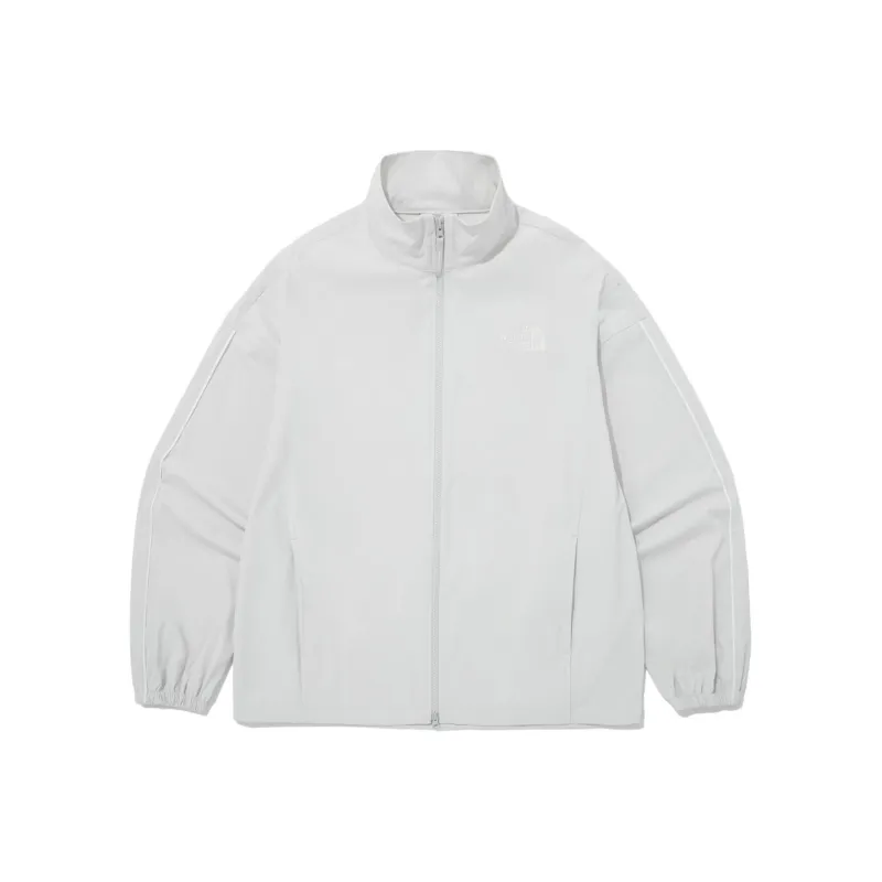 THE NORTH FACE Tech Run Track Jacket Jackets Coats Unisex Gray-0