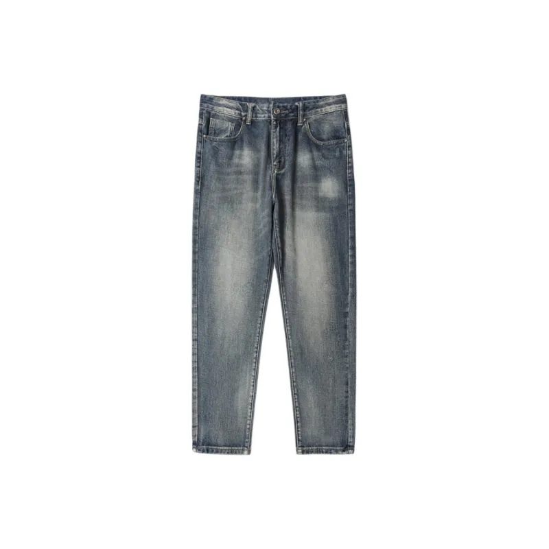 FAIRWHALE Harem Pants Unisex Light Blue-0