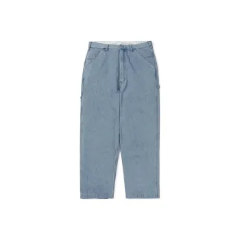 Thisisneverthat x FARAH SS24 Denim Painter Pants Jeans Unisex Bleached White Blue