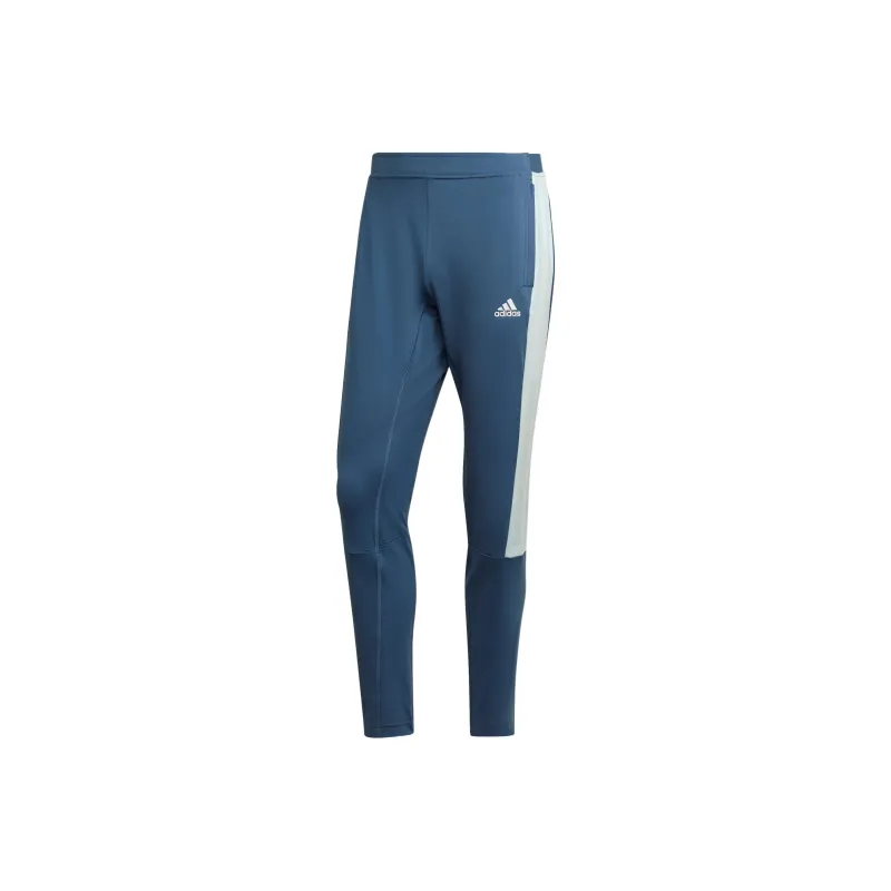 Adidas Knitted Sweatpants Men Blue-0