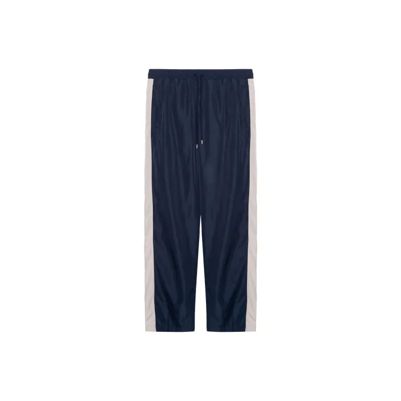 GUCCI Knitted Sports Pants Men's Blue-1